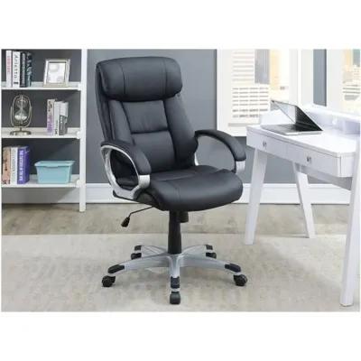 Hivvago Ergonomic Black Faux Leather Executive Office Chair