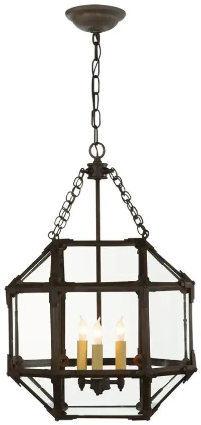 Morris Small Lantern with Clear Glass