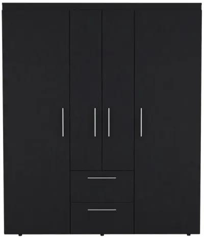 Armoire Elma, Bedroom, Black