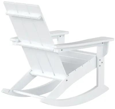 WestinTrends Modern Adirondack Outdoor Rocking Chair (Set of 2)