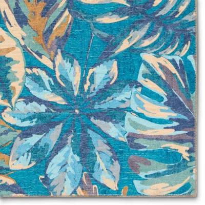 Ibis Cantania Blue 2'6" x 8' Runner Rug