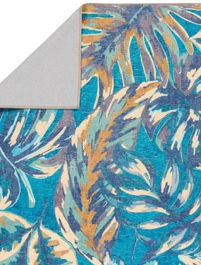 Ibis Cantania Blue 2'6" x 8' Runner Rug