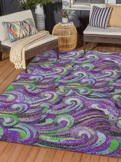 Seabreeze SZ14 Violet 9' x 12' Rug