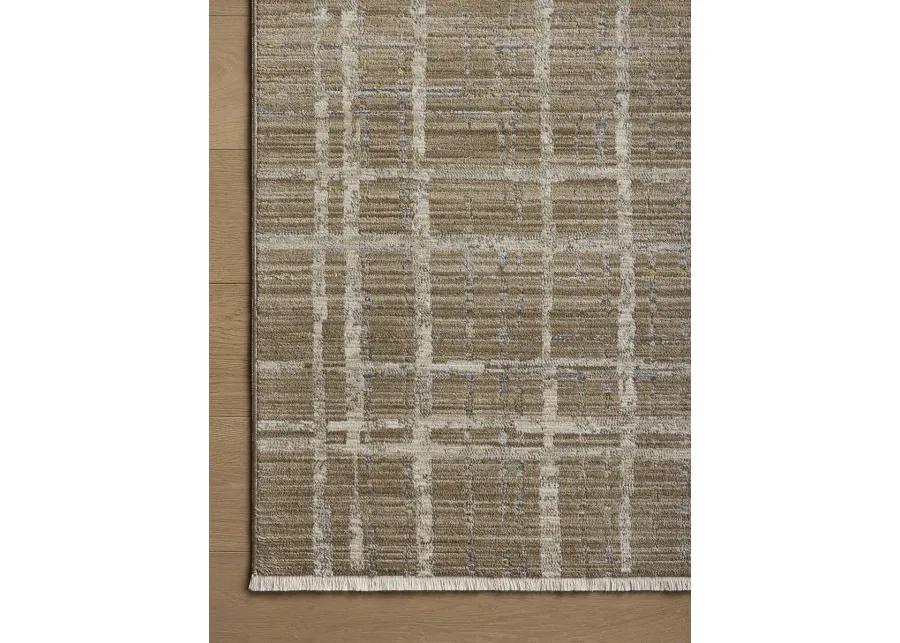 Wade WAE-05 Brown / Stone 7''10" x 10' Rug by Loloi II