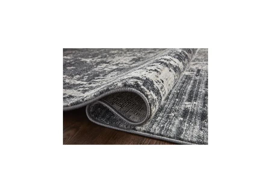 Samra SAM06 Charcoal/Silver 7'10" x 10' Rug