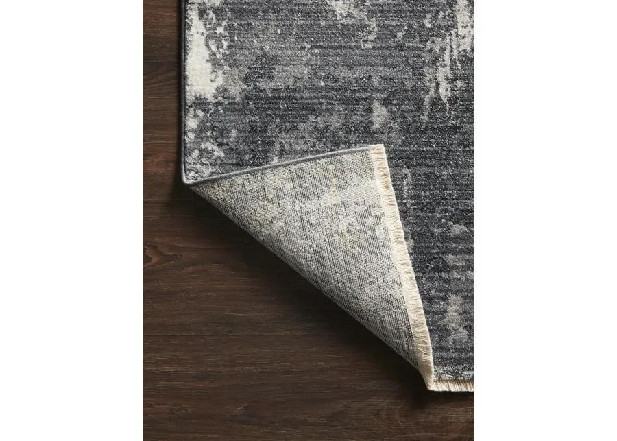 Samra SAM06 Charcoal/Silver 7'10" x 10' Rug