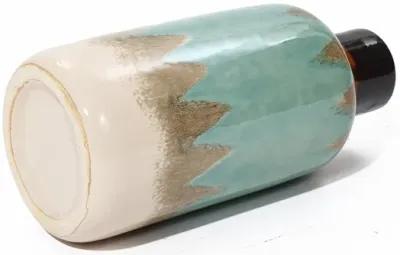 LuxenHome Ocean Ombre Stoneware Vase