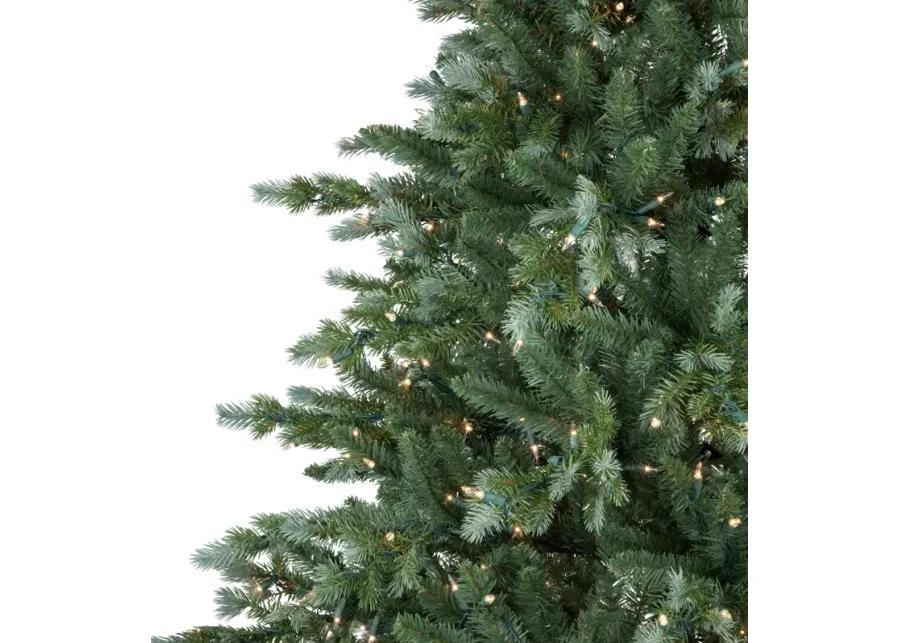 9' Pre-Lit Medium Blue Spruce Artificial Christmas Tree  Clear Lights