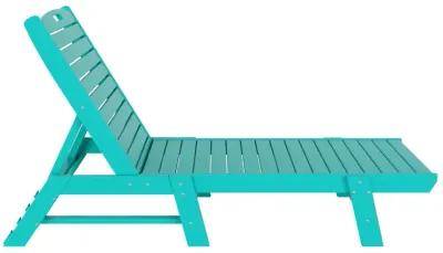 Reclining Outdoor Patio Adjustable Chaise Lounge Chair