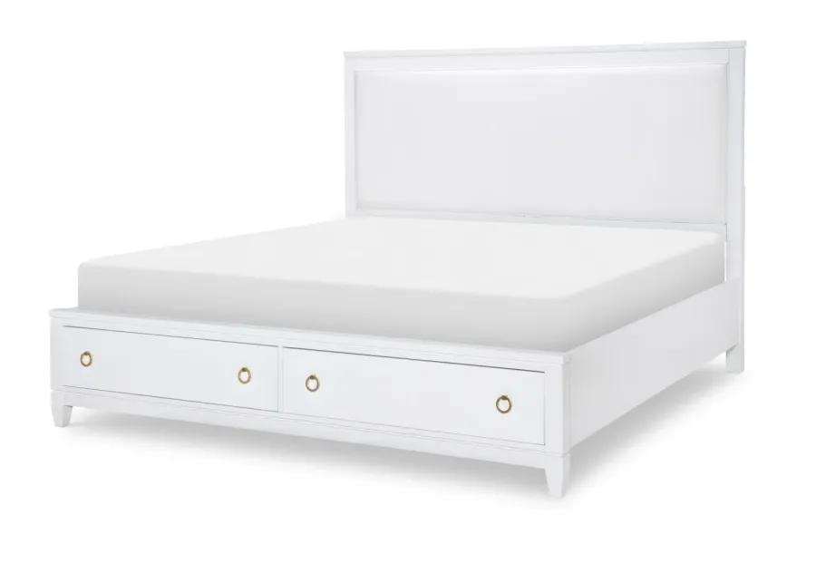 Summerland Upholstered Ca King Bed w/ Storage