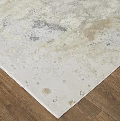 Astra 39L3F Gray/Gold/Ivory 5' x 8' Rug