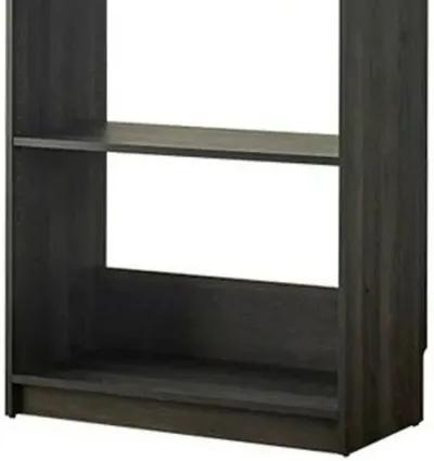 Dee Modular Closet System, 1 Metal Hanging Rod and 1 Shelf, Black Finish