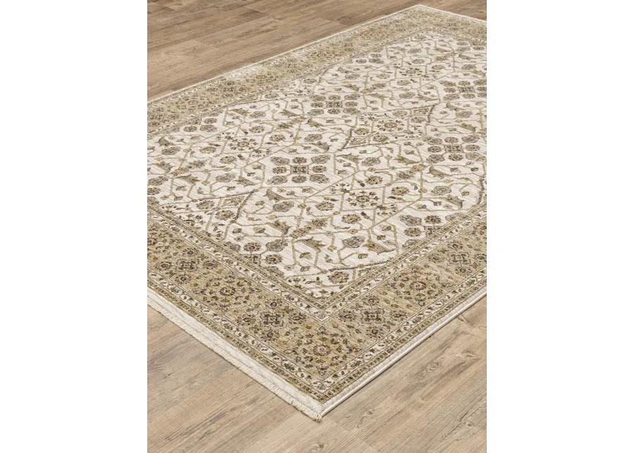 Maharaja 3'3" x 5' Ivory Rug