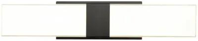 Reciprocate 25'' Wide 2-Light Black Vanity Light