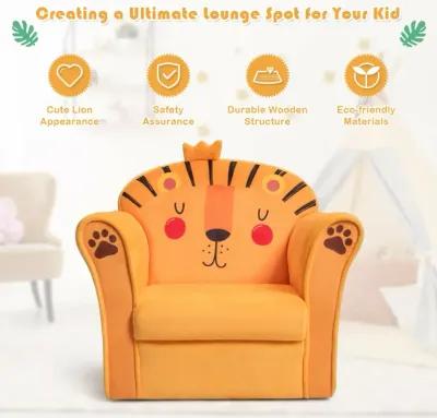 Kids Armrest Upholstered Couch