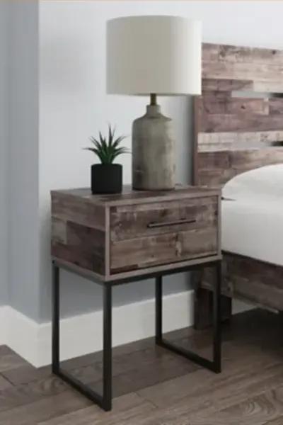 Neilsville 20" Nightstand in Multi Gray