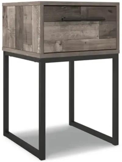 Neilsville 20" Nightstand in Multi Gray