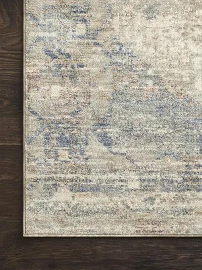 Revere REV06 Ivory/Blue 5' x 8' Rug