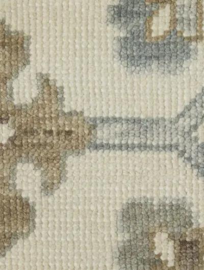 Karina 69G5F 7'9" x 9'9" Ivory/Gray/Brown Rug