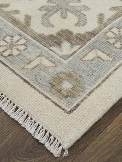 Karina 69G5F 7'9" x 9'9" Ivory/Gray/Brown Rug