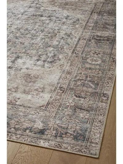 Georgie GER-08 Lagoon / Beige 7''6" x 9''6" Rug by Amber Lewis