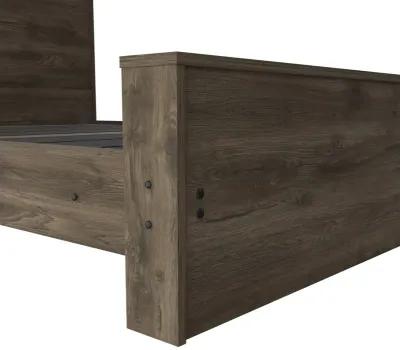 Full Size Bed Base Forum, Bedroom, Dark Brown