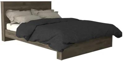 Full Size Bed Base Forum, Bedroom, Dark Brown