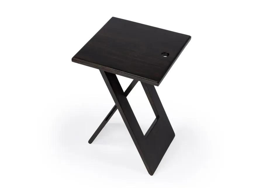 Coffee Folding Accent Table, Belen Kox