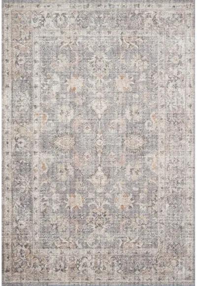 Skye SKY01 Grey/Apricot 5' x 7'6" Rug