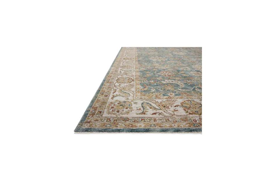 Gaia Ocean/Multi 2'6" x 10'0" Runner Rug