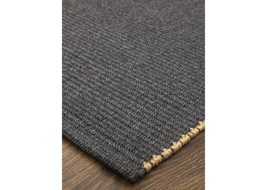 Theo 0827F 5' x 8' Gray/Tan Rug