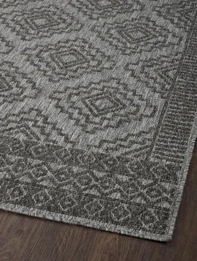 Rainier Grey/Charcoal 9'2" x 12'2" Rug