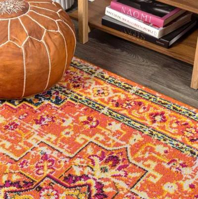 Brooklyn Geometric Medallion Area Rug