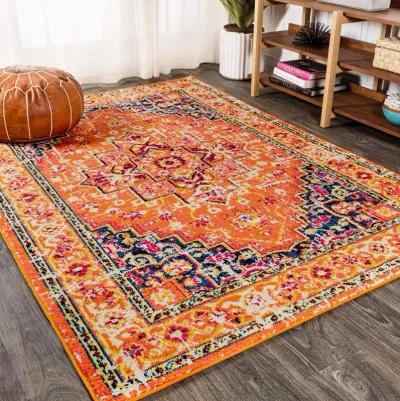 Brooklyn Geometric Medallion Area Rug