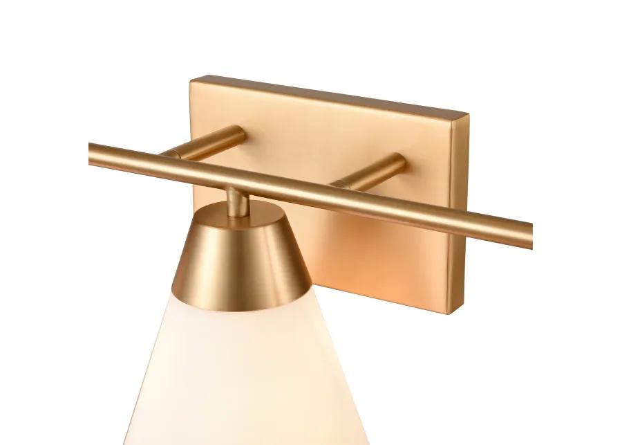 Vivica 24'' Wide 3-Light Gold Vanity Light