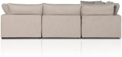 Stevie 5-Piece Sectional with Ottoman