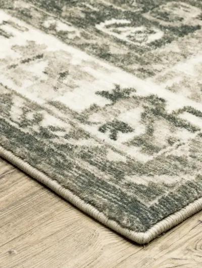 Savoy 7'5" x 10' Charcoal Rug