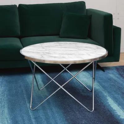 Teamson Home - Faux Marble Coffee Table