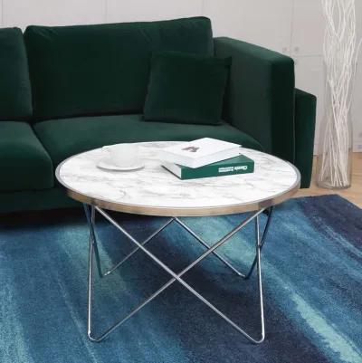 Teamson Home - Faux Marble Coffee Table