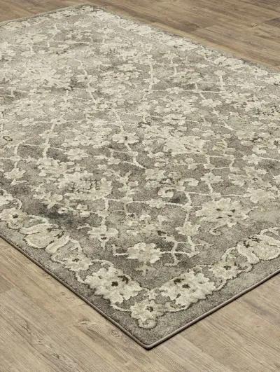 Florence 9'10" x 12'10" Grey Rug