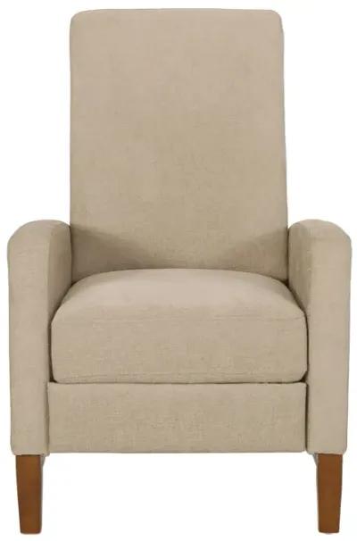 Merax Modern Wood Armchair Push Back Recliner