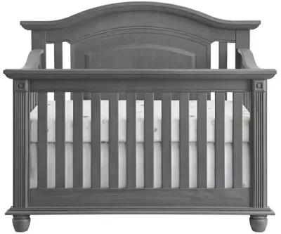 Oxford Baby London Lane 4 In 1 Convertible Crib Arctic Gray