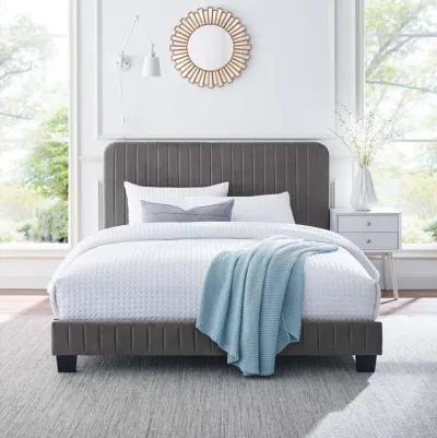 Modway - Celine Channel Tufted Performance Velvet Queen Platform Bed