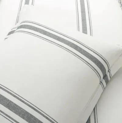 Farmhouse Stripe Reversible Cotton Comforter 2-Pc Set