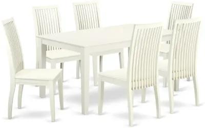 Dining Room Set Linen White