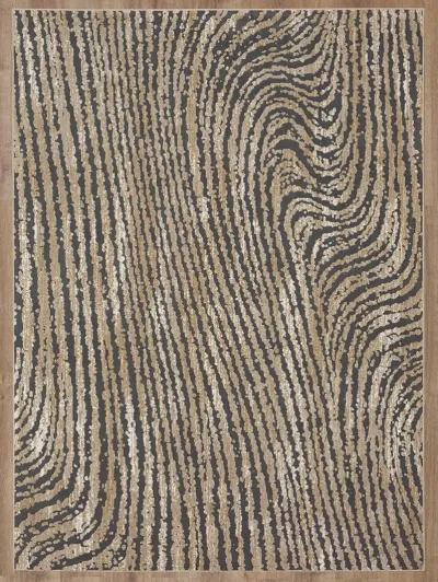 Rendition by Stacy Garcia Home Zeus Frost gray 2' 4" X 7' 10" Rug