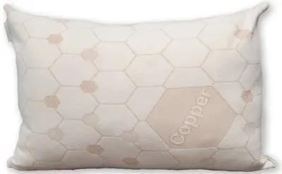 Cotton House - Copper Infused Pillow, Hypoallergenic, Queen Size