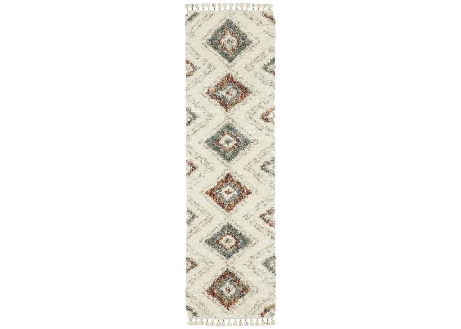 Axis 2'3" x 7'6" Ivory Rug