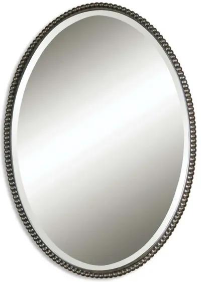 Uttermost Sherise Bronze Oval Mirror