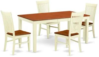 Dining Room Set Buttermilk & Cherry